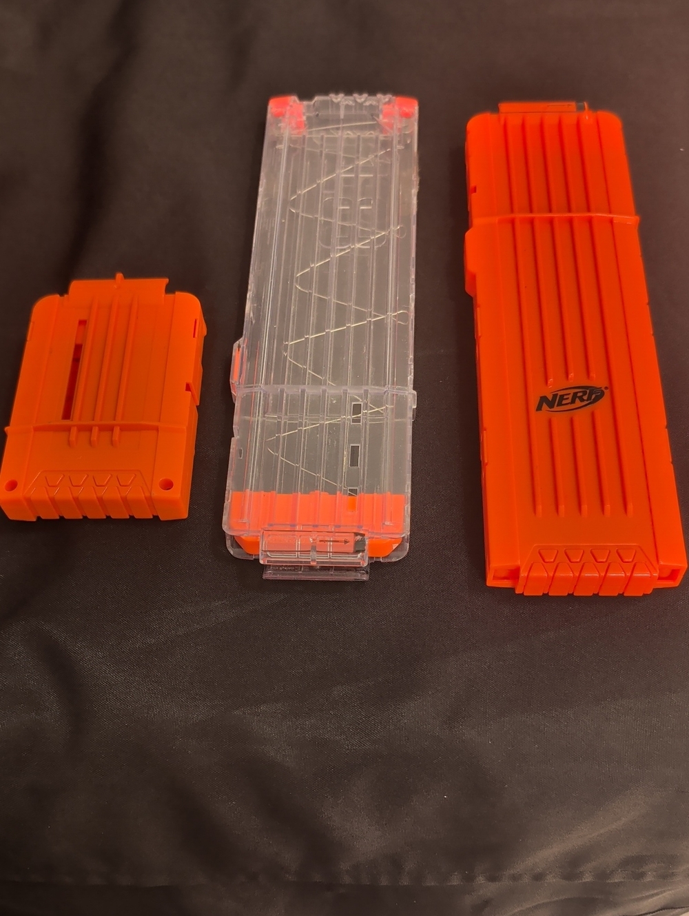 Set Of 3 Nerf Quick Release Clip / Magazines